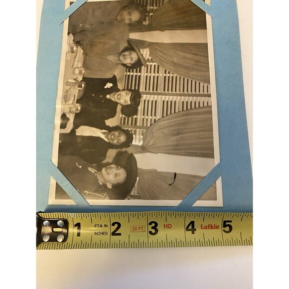 VTG 1944 Photo African American Women Dressed Up at Restaurant San Francisco Hat - Picture 7 of 14